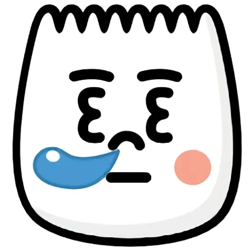 Стікер TikTok Emoji  😪