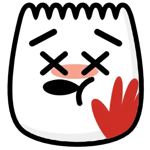 Стікер TikTok Emoji  😵