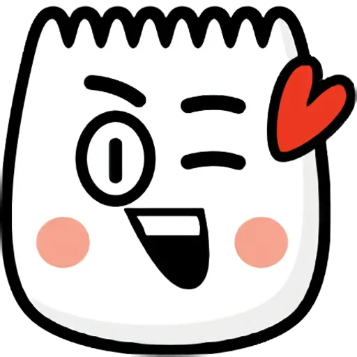 Стікер TikTok Emoji  🥰