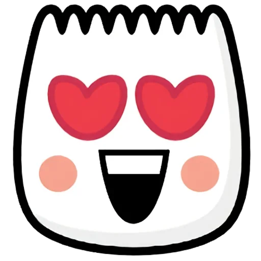 Стікер TikTok Emoji  😍