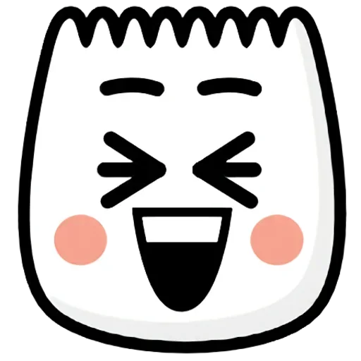 Стікер TikTok Emoji  😆
