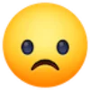 Эмодзи Emojis  🙁