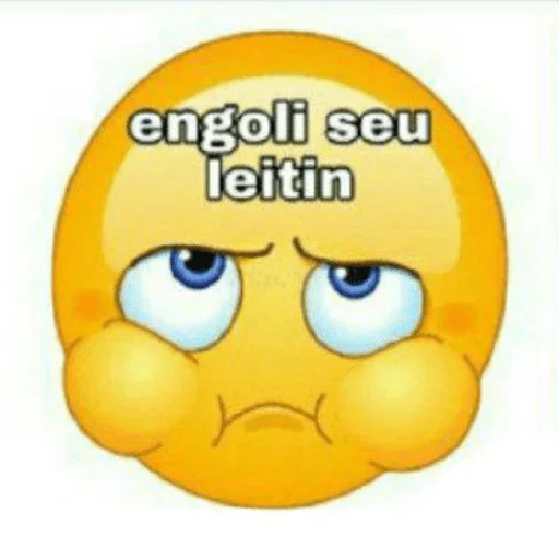 Telegram Sticker «emoticon orkut» 😤