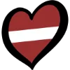 Telegram emojisi «Esc Niels | Eurovision Song Contest» 🇱🇻