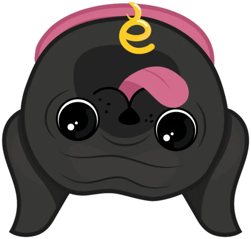 Eva The Pug  emoji 🙃