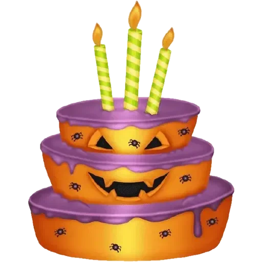 Telegram Sticker «Happy Halloween» 🎂