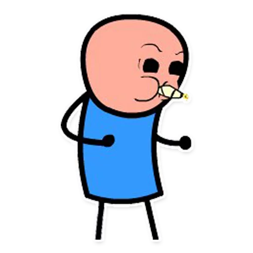 Cyanide and Happiness sticker 🚬