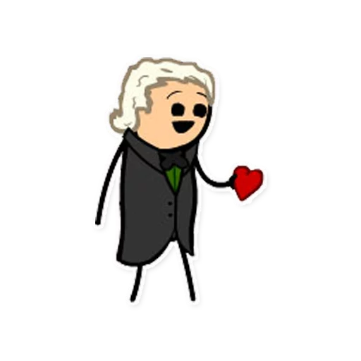 Cyanide and Happiness stiker ❤