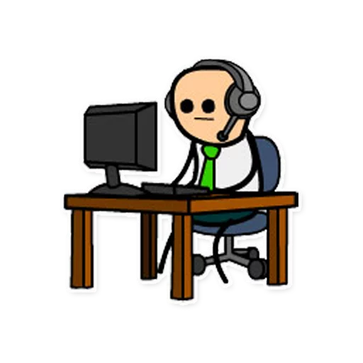 Cyanide and Happiness sticker 💻