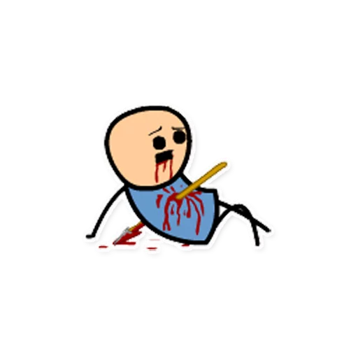 Cyanide and Happiness sticker 😲