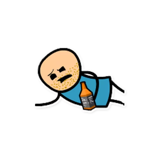 Cyanide and Happiness sticker 🍻
