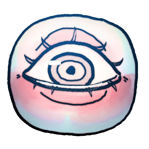 Telegram Sticker «Eye guy» 🙂