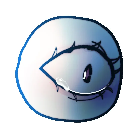 Telegram Sticker «Eye guy» 😨