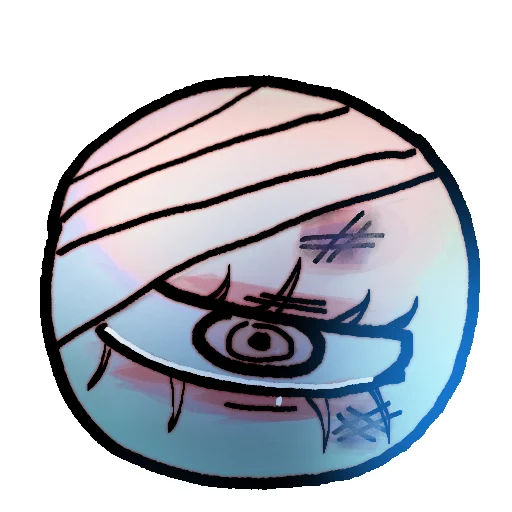 Telegram Sticker «Eye guy» 🤕