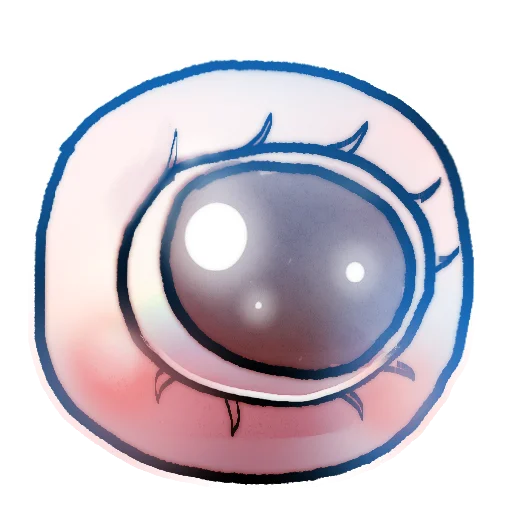 Telegram Sticker «Eye guy» 😮