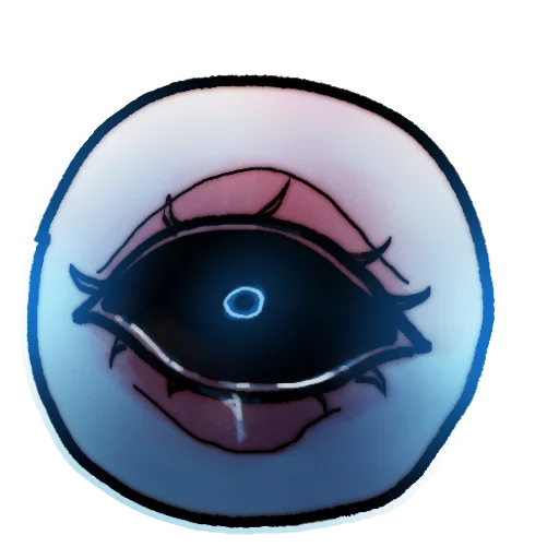 Стикер Telegram «Eye guy» 🤬