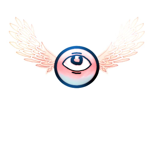 Стикер Telegram «Eye guy» 👼