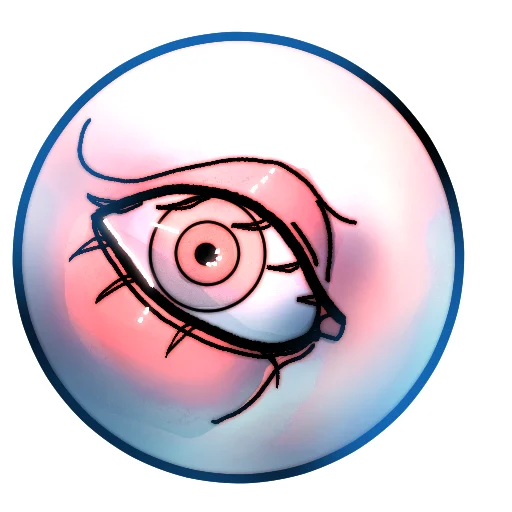 Telegram Sticker «Eye guy 2» 👁
