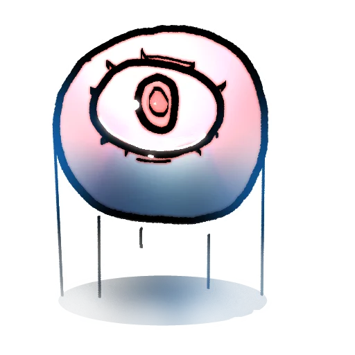 Telegram Sticker «Eye guy 2» 😤
