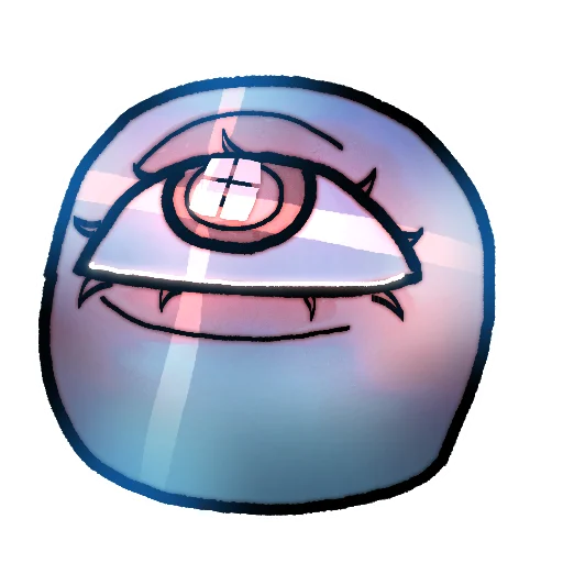 Telegram Sticker «Eye guy 2» 💡