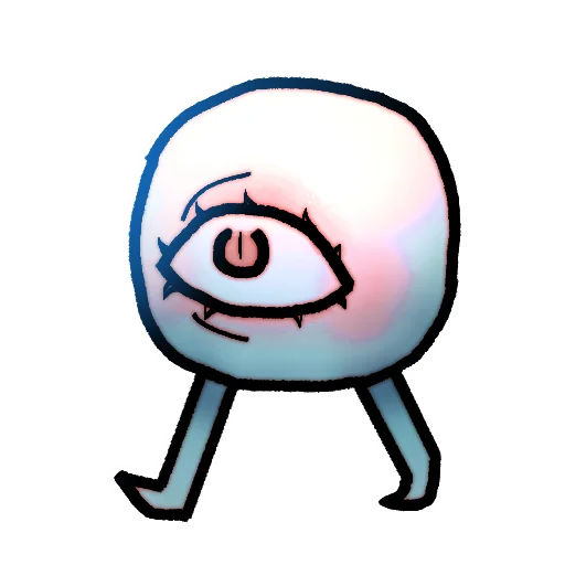 Eye guy 2 emoji 🦵