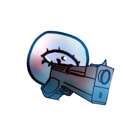 Telegram stiker «Eye guy 2» 🔫