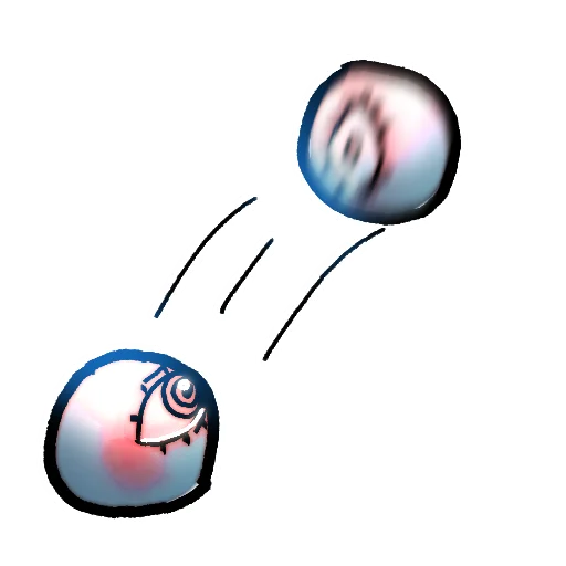 Telegram stiker «Eye guy 2» 🚮