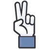 Telegram emoji «Facebook Likes » ✌️