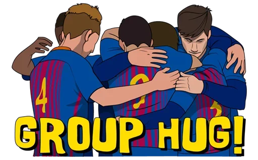 Telegram Sticker «FC Barcelona» ?