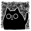 Black cat emoji 💢
