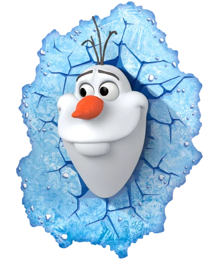 Frozen emoji ☃