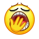 Face Emoji Pack stiker 🥱