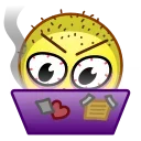 Стикер Face Emoji Pack 🚬