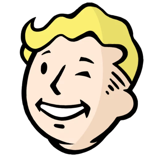 Стикер Telegram «Fallout C.H.A.T.» ?