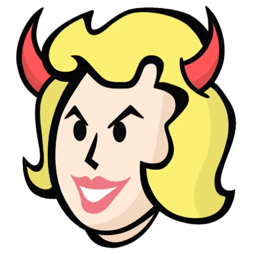 Telegram stiker «Fallout C.H.A.T.» 😈