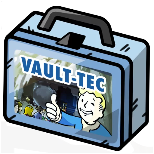 Стікер Telegram «Fallout C.H.A.T.» 💼