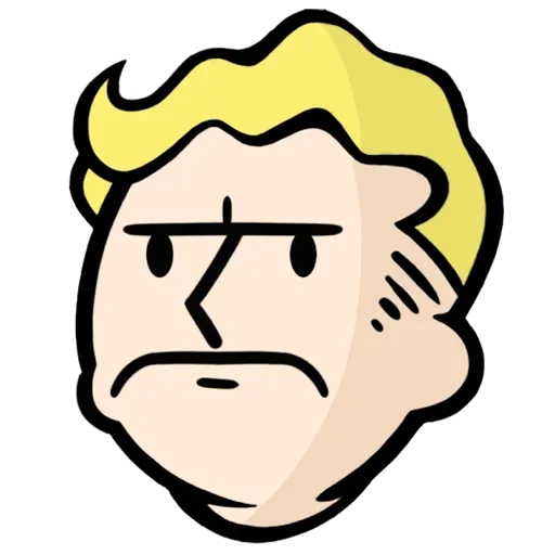 Telegram Sticker «Fallout» 😑