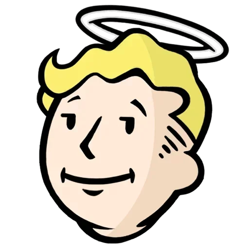 Стикер Telegram «Fallout» 😇