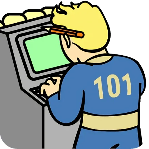 Fallout sticker 👨‍💻