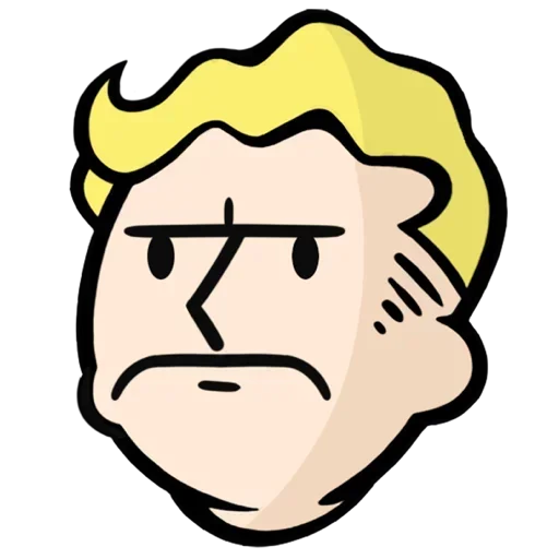 Telegram stiker «Fallout » ☹️