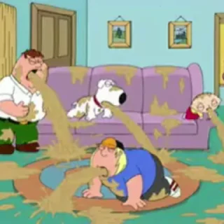 Стікер Family Guy 🤮