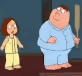 Эмодзи Family Guy 😐