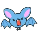 Fang the Bat emoji 😡