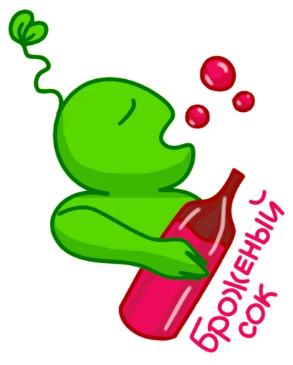 Vegan Stickers by UnstandartArter emoji 🍷