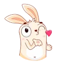Эмодзи Fantik Easter Rabbit 😘