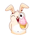 Емодзі Fantik Easter Rabbit 🧁