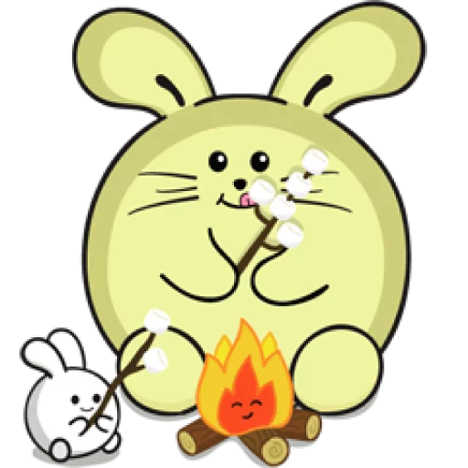 Стикер Telegram «Fat Rabbit Farm» 