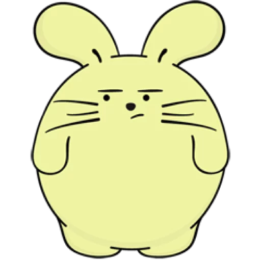 Telegram Sticker «Fat Rabbit Farm» 😑