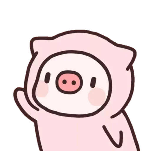 Стікер Telegram «Pig» 👋
