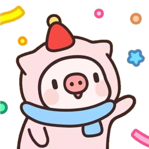 Telegram Sticker «Pig» 🐷
